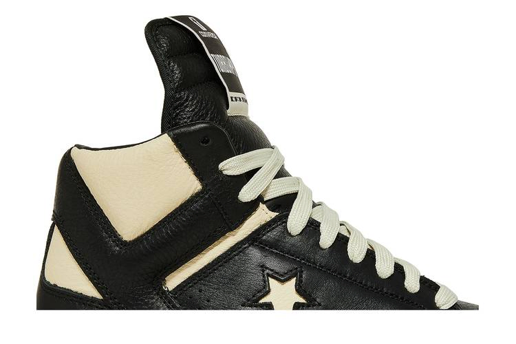 Кроссовки Rick Owens x Converse DRKSHDW TURBOWPN Mid 'Black Cloud Cream'