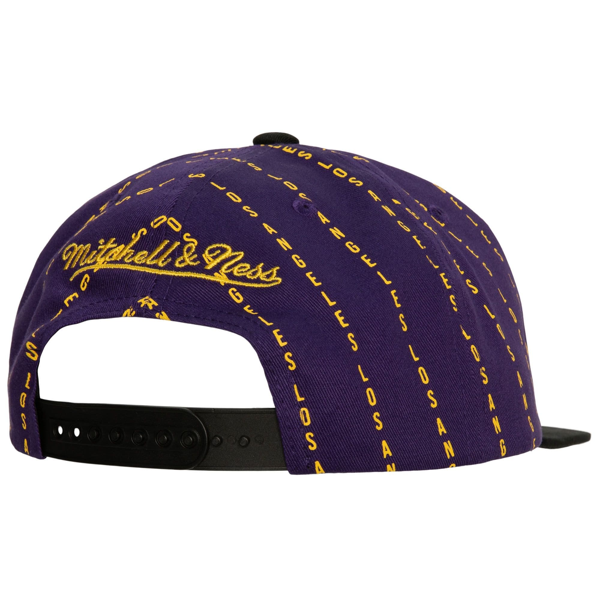 Бейсболка Mitchell & Ness City Pinstripe Deadstock HWC Los Angeles Lakers Hat