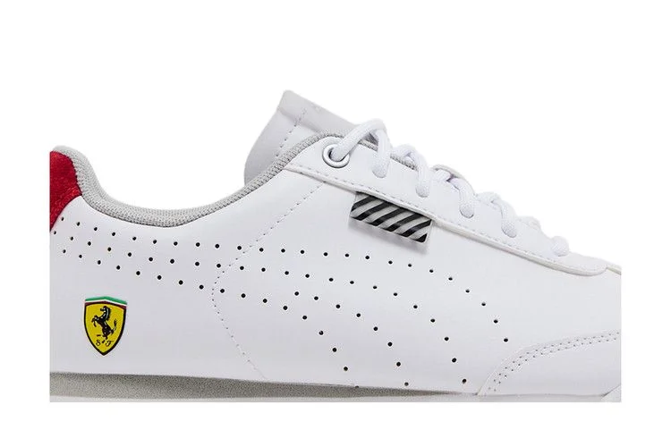 Кроссовки Scuderia Ferrari x Puma Roma Jr 'White Rosso Corsa'