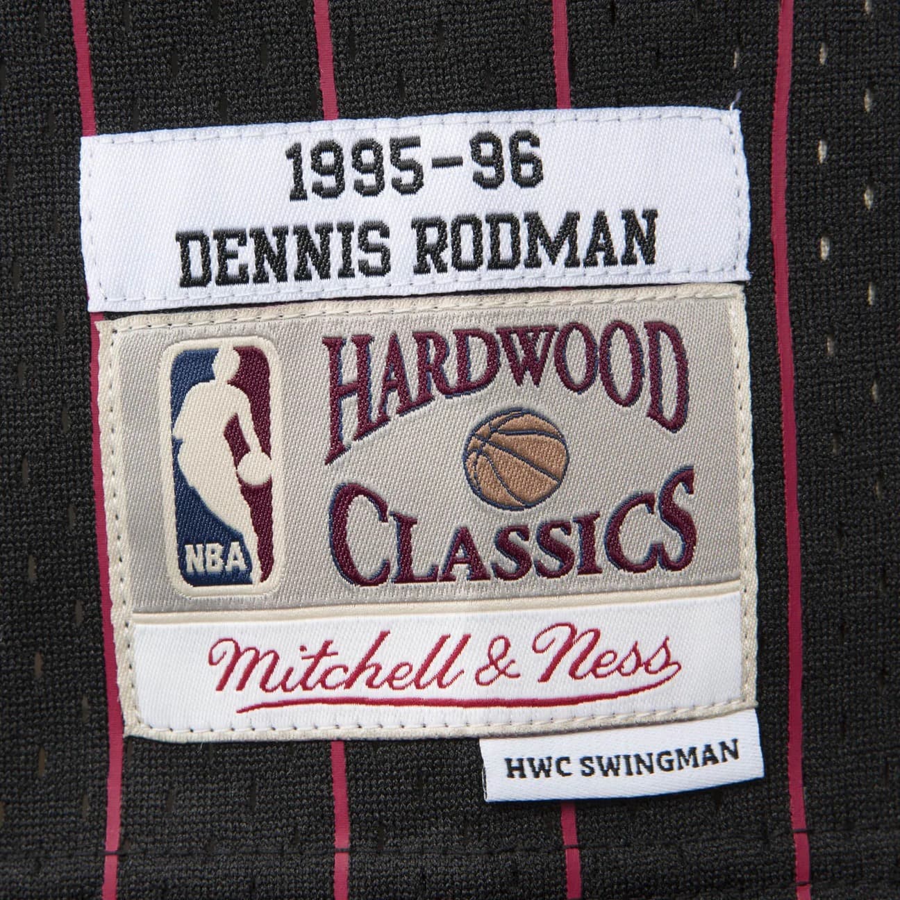 1995-1996-Chicago-Bulls-Dennis-Rodman-91-Swingman-Hardwood-Classic-Pinstripe-Jersey-11