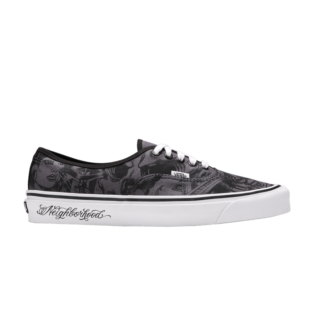 Кроссовки Vans NEIGHBORHOOD x Mister Cartoon x Authentic 44 DX 'Tattoo Print'
