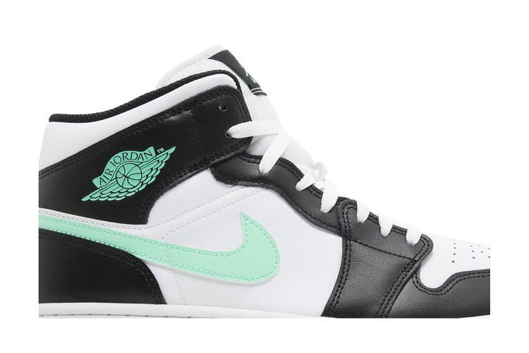 Кроссовки Air Jordan 1 Mid 'Green Glow'