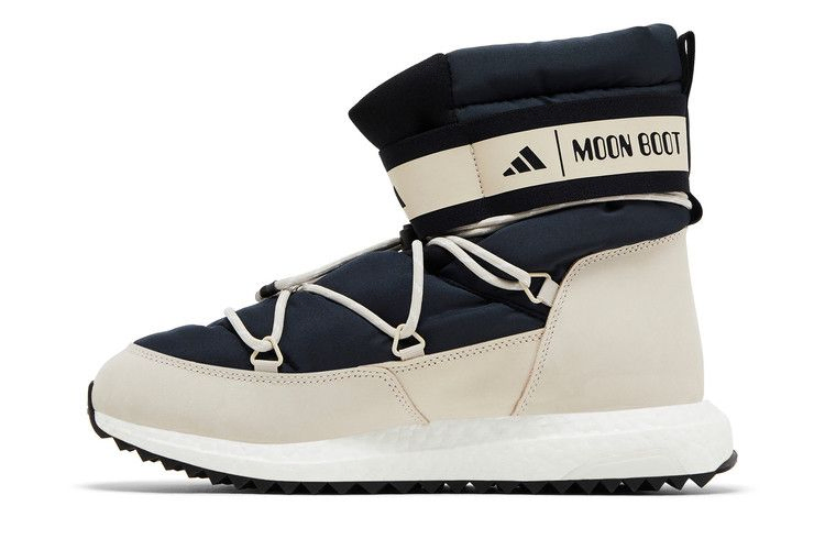 Ботинки Moon Boot x adidas MoonBoost High 'Black Clear Brown'