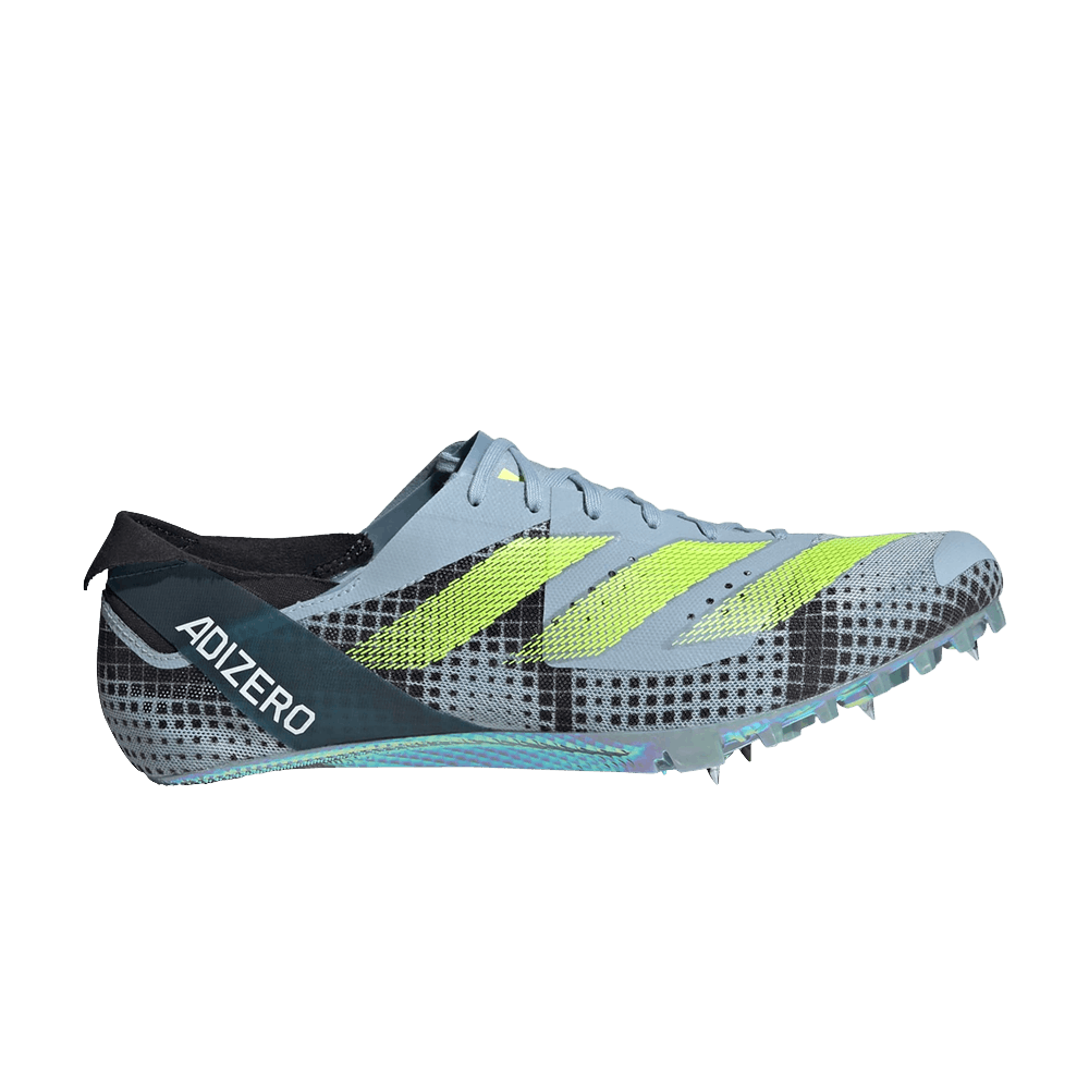 Кроссовки adidas Adizero Finesse Spikes 'Wonder Blue Lucid Lemon'