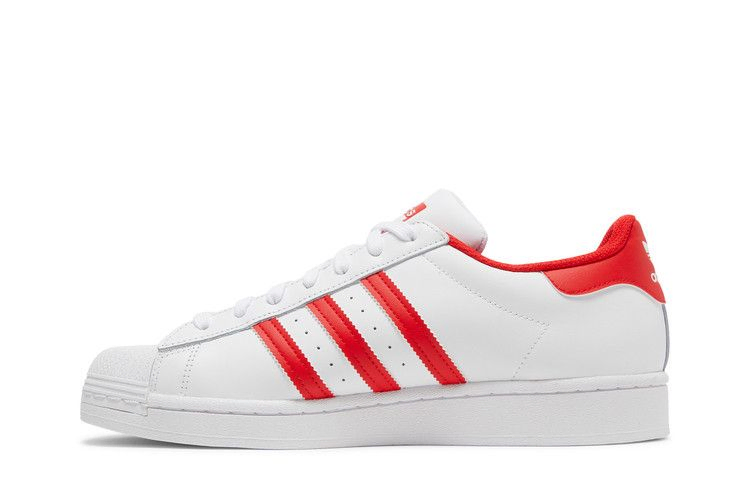 Кроссовки adidas Superstar 'White Vivid Red'