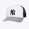 Mitchell-Ness-White-New-York-Yankees-Blocker-Trucker-Snapback-Hat-100x100