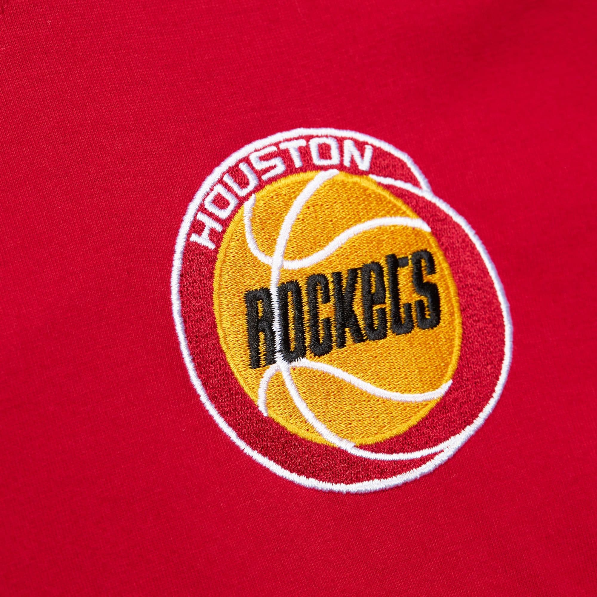 Футболка Mitchell & Ness Premium Vintage Logo Houston Rockets Hakeem Olajuwon T-Shirt