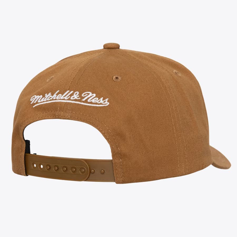 Бейсболка Mitchell & Ness Tan Box Logo 2.0 Pro Snapback Hat