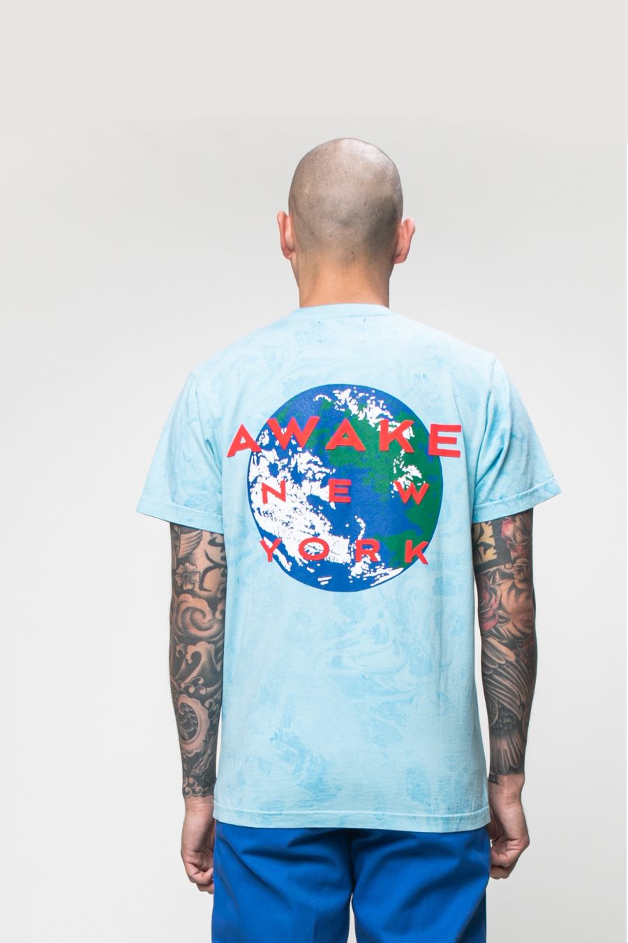 Футболка Awake NYX Eco Life Tee Blue