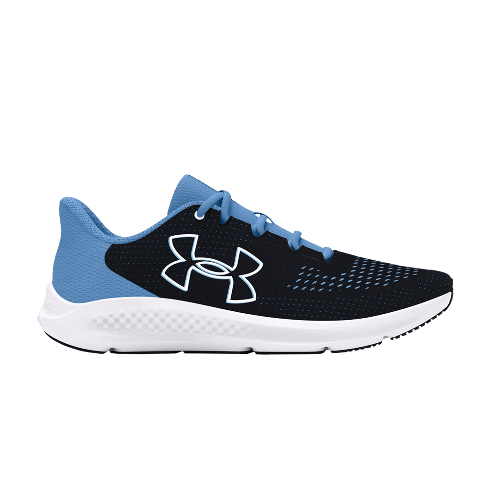 Кроссовки Under Armour Wmns Charged Pursuit 3 'Big Logo - Black Horizon Blue'