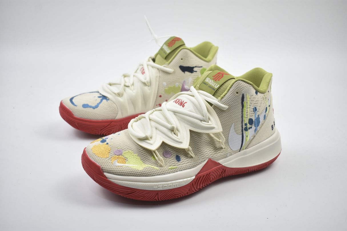Кроссовки Bandulu x Nike Kyrie 5 Embroidered Splatters