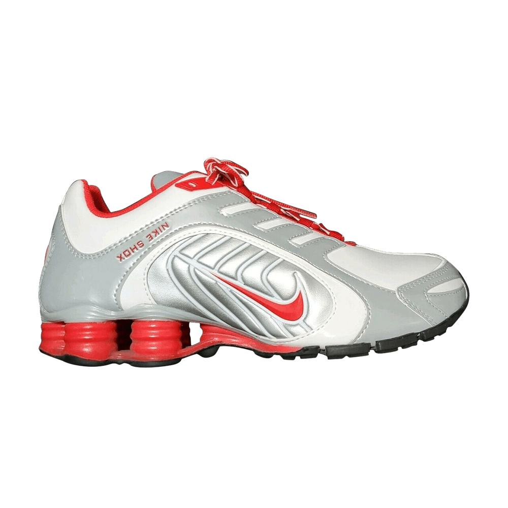 Кроссовки Nike Wmns Shox Navina 'Metallic Platinum Shock Red'
