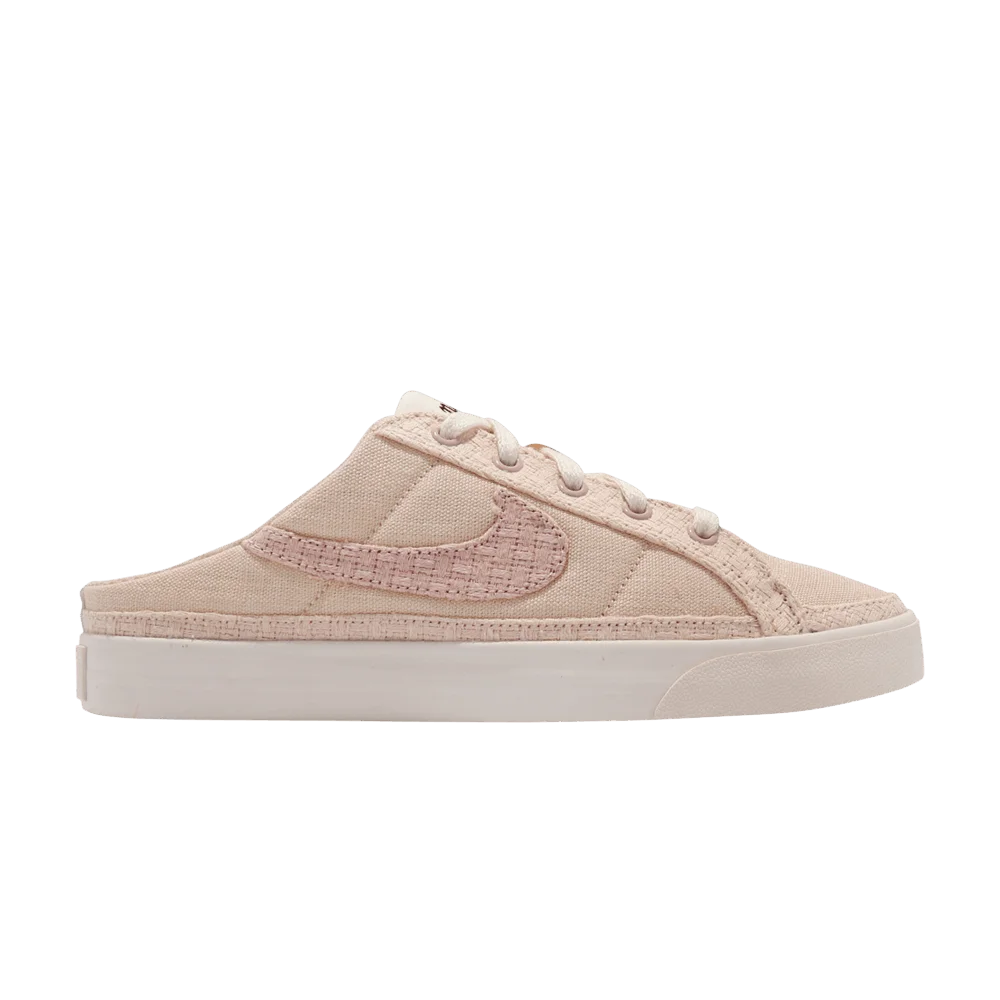 Nike Wmns Court Legacy Mule 'Pearl White Pink Oxford'