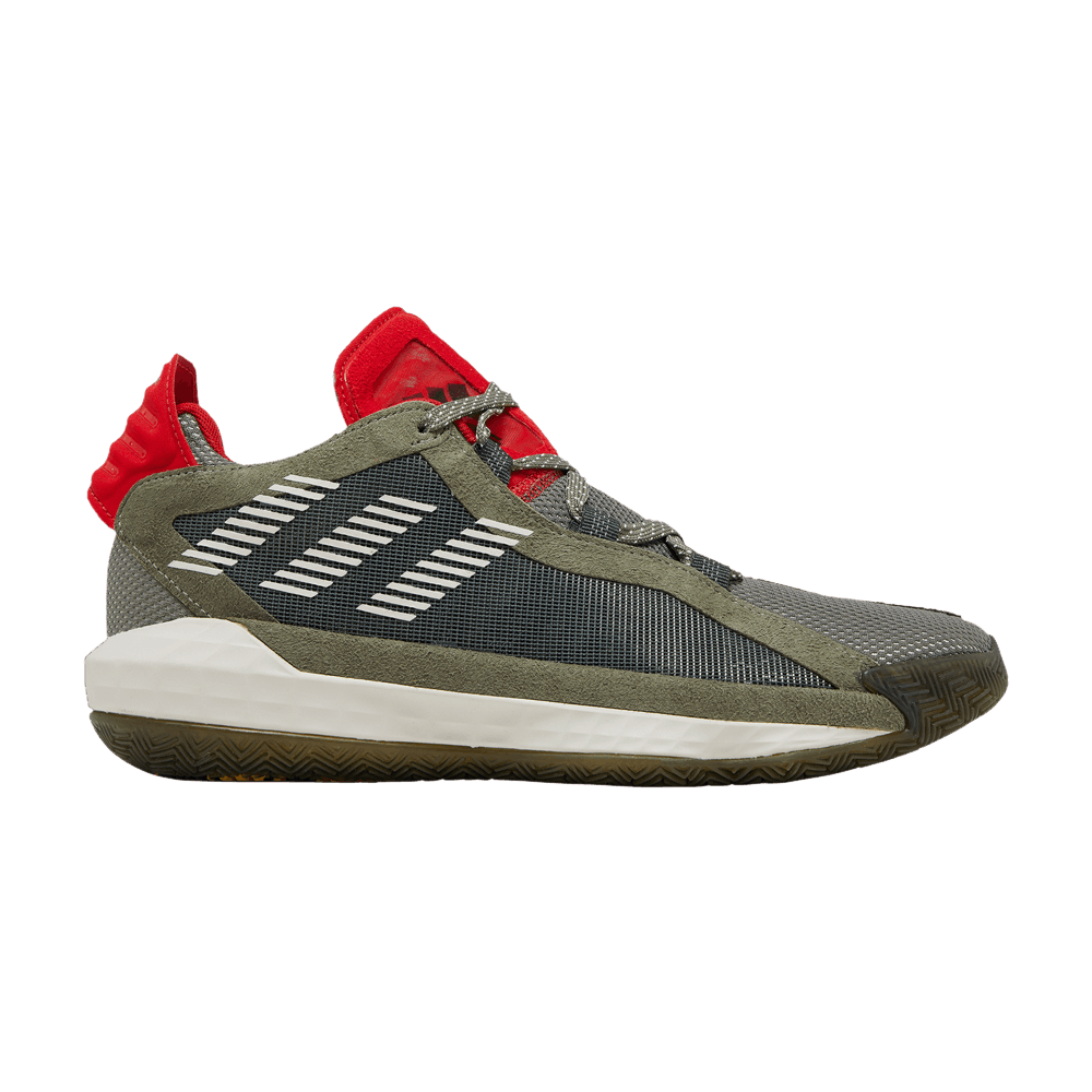Кроссовки adidas Dame 6 'Legacy Green Red'