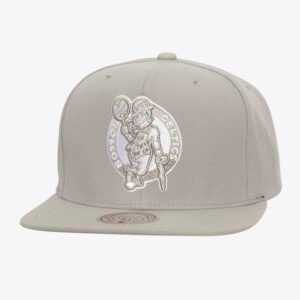 Mitchell-Ness-Gray-Boston-Celtics-Team-Logo-Snapback-Hat-300x300