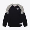 Mitchell-Ness-Black-Los-Angeles-Kings-Vintage-Logo-Thermal-Henley-Top-100x100