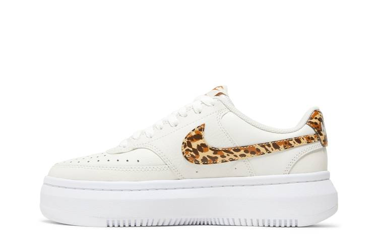 Кроссовки Nike Wmns Court Vision Alta 'Leopard Camo Swoosh'