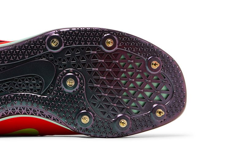 Кроссовки Nike High Jump Elite 'Bright Crimson Lime Blast'
