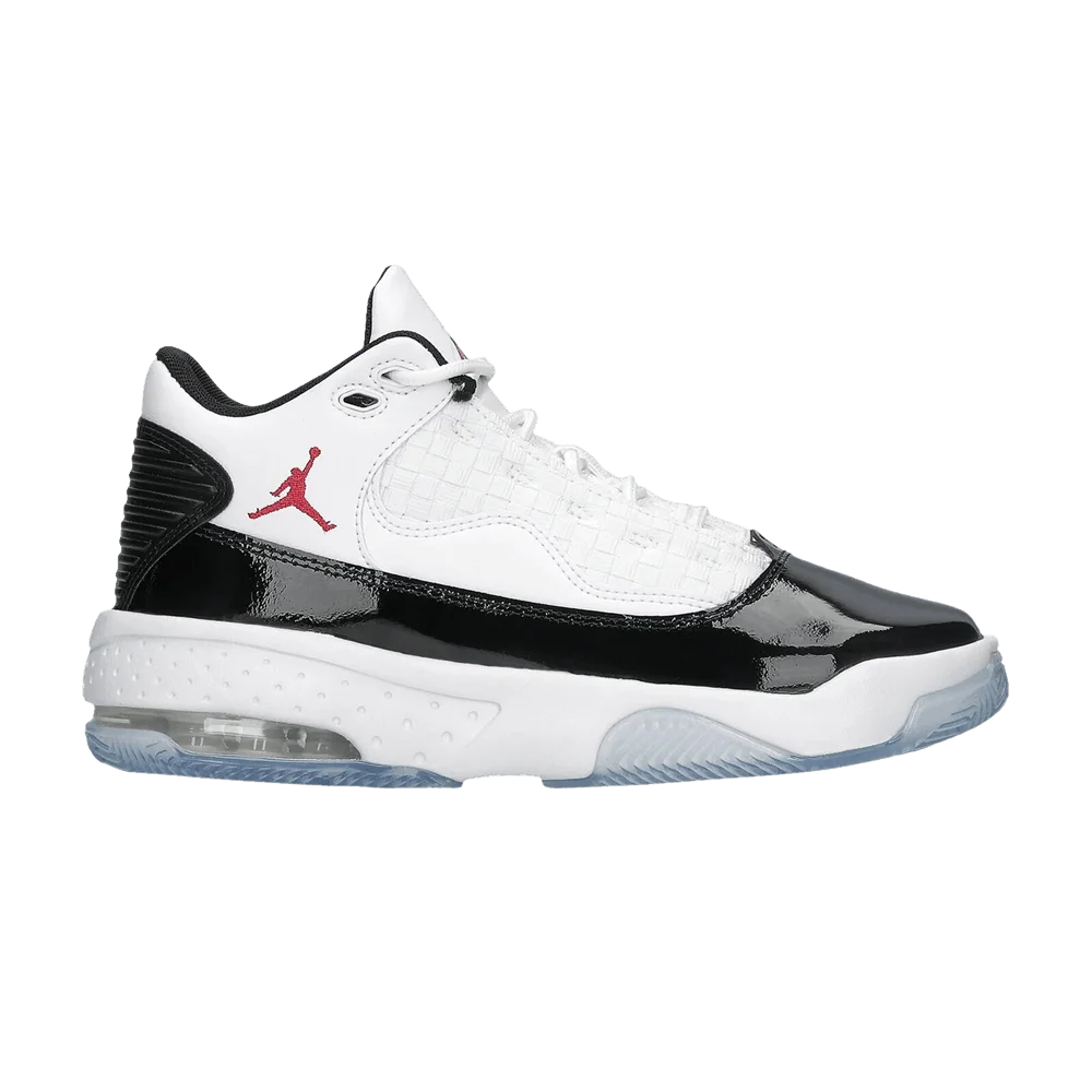 Krossovki-Air-Jordan-Max-Aura-2-GS-White-Gym-Red
