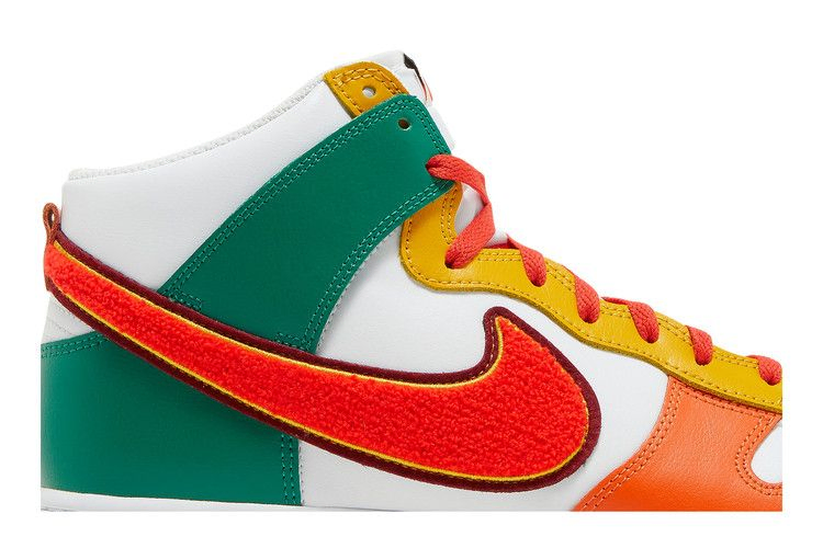 Кроссовки Nike Dunk High 'Chenille Swoosh'