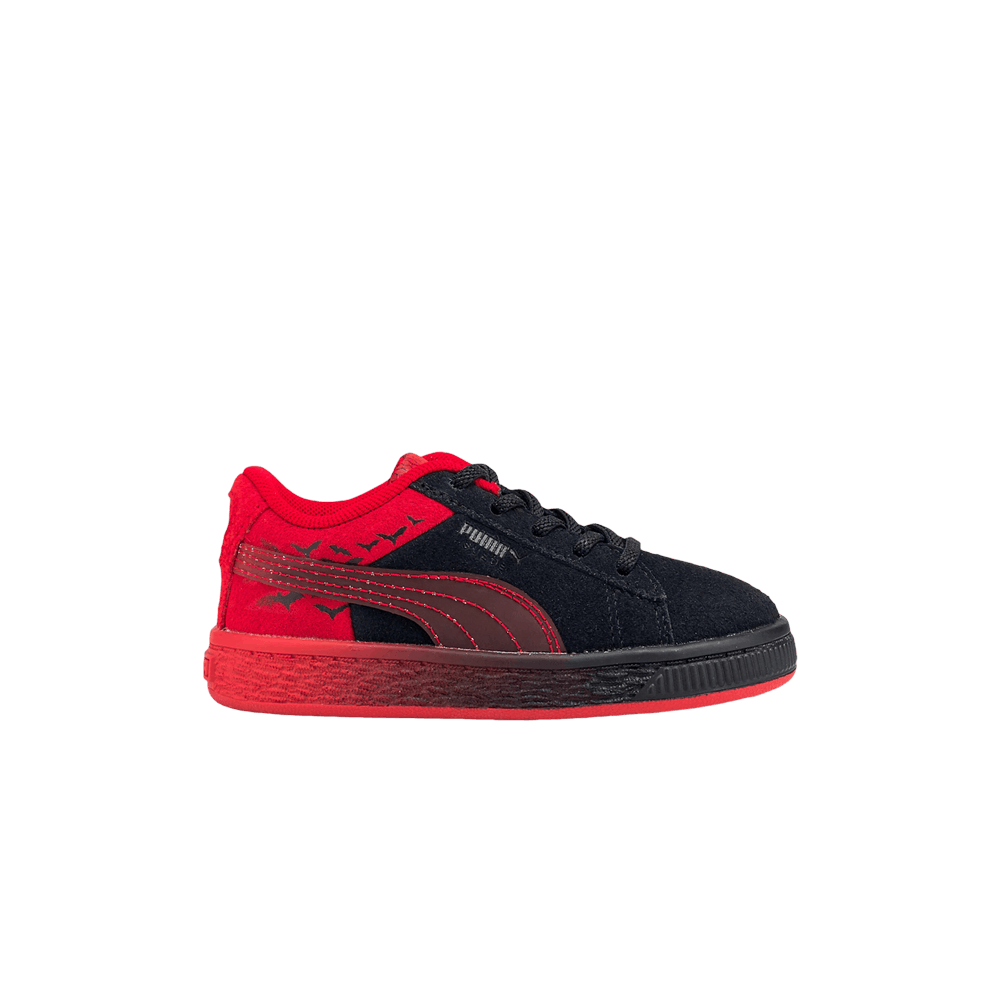 Кроссовки Batman x Puma Suede Classic Infant 'Black Barbados Cherry'