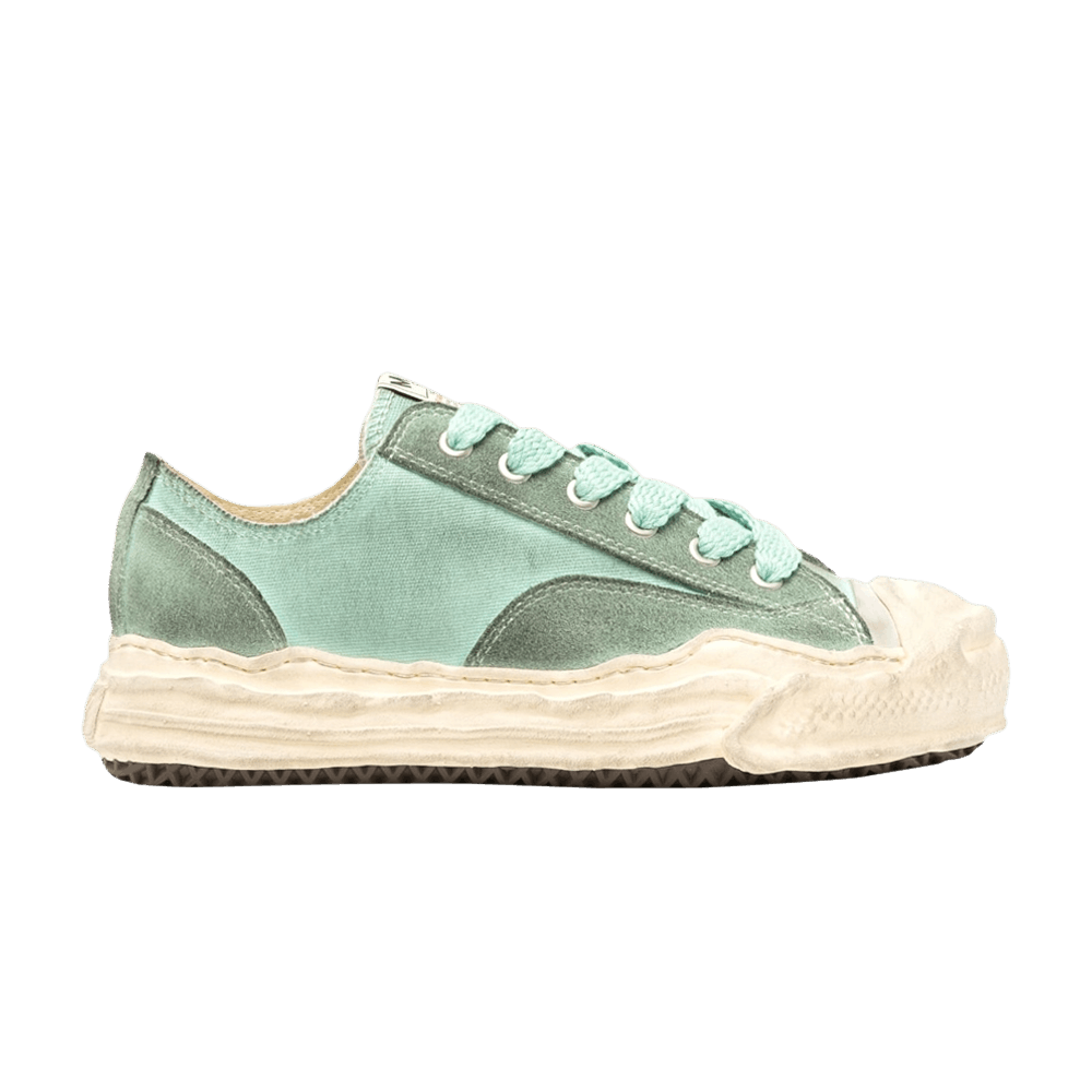 Кроссовки Maison Mihara Yasuhiro Hank OG Sole Mixed Material Low 'Green'