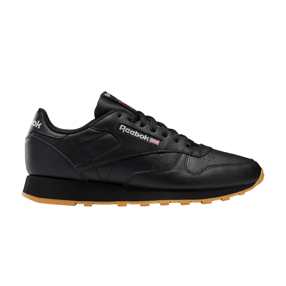 Кроссовки Reebok Classic Leather 'Black Gum'