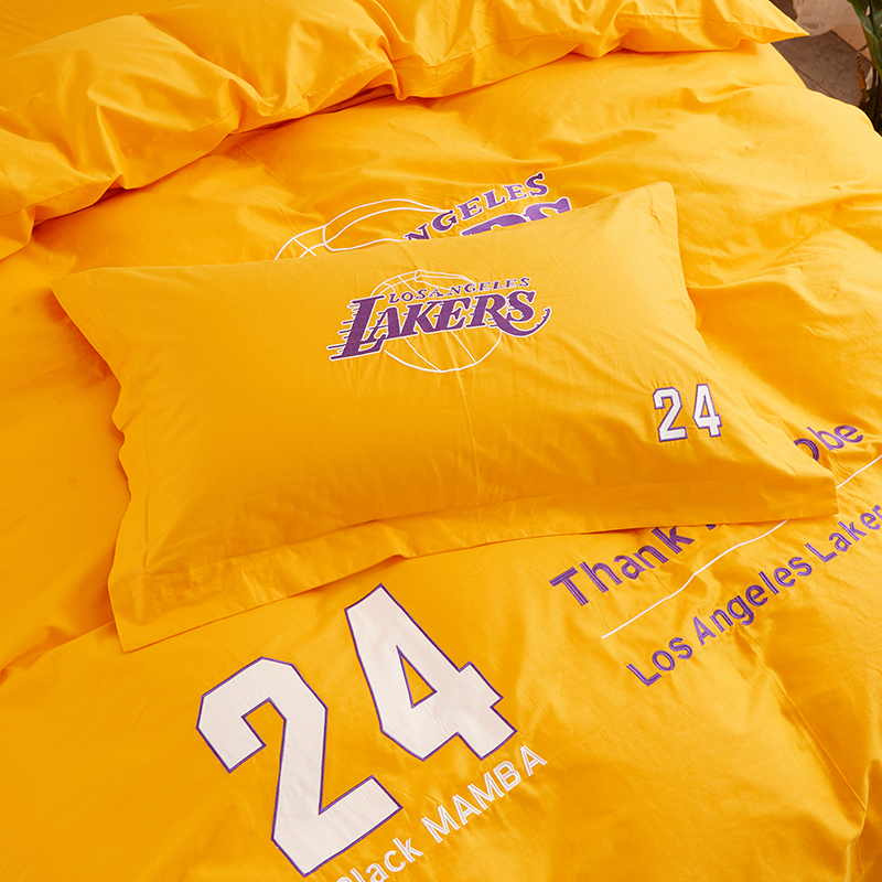 Наволочка Los Angeles Lakers 24 Yellow
