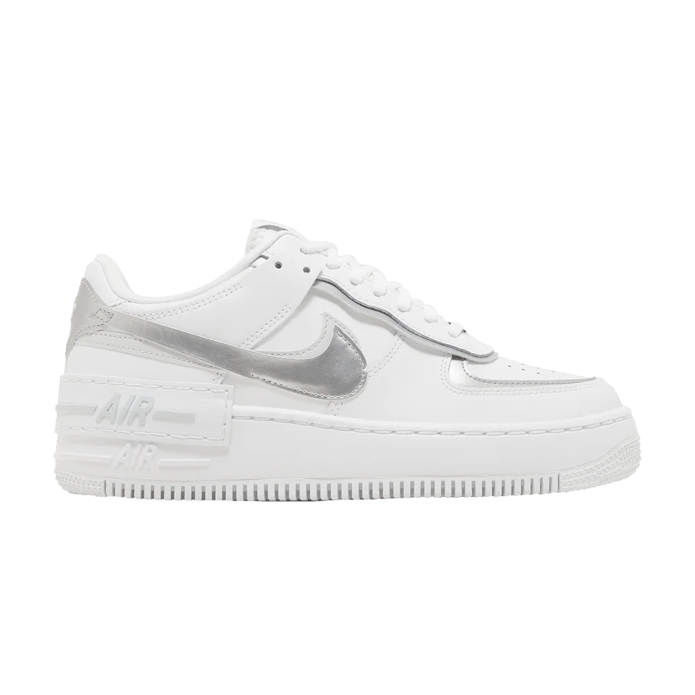 Krossovki-Nike-Wmns-Air-Force-1-Shadow-White-Metallic-Silver