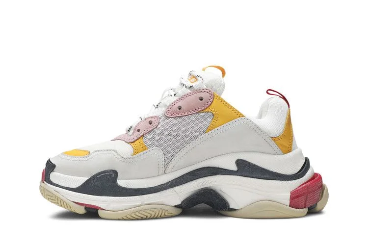 Krossovki-Balenciaga-Wmns-Triple-S-Trainer-White-Yellow-2