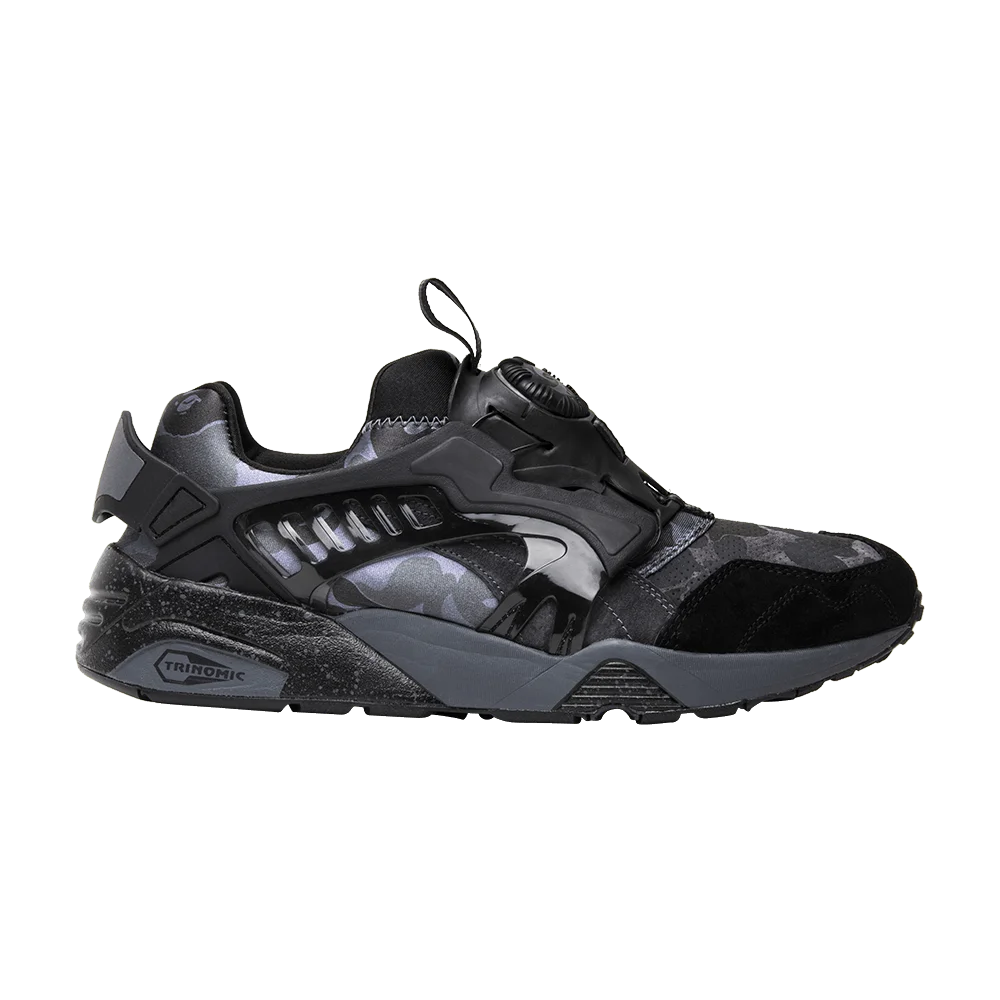 Krossovki-Puma-A-Bathing-Ape-x-Disc-Blaze-Black-Camo
