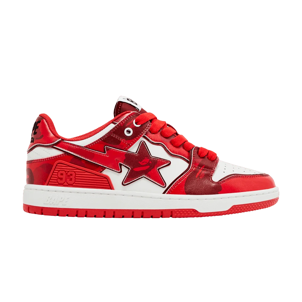 Krossovki-BAPE-Sk8-Sta-1-M2-Red