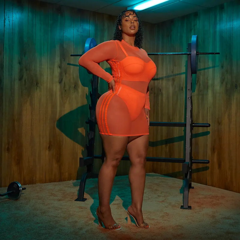 adidas-Ivy-Park-Swim-Cover-Up-Dress-Plus-Size-Solar-Orange-6