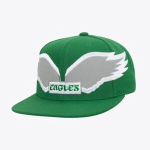 Mitchell-Ness-Green-Philadelphia-Eagles-Helmet-Snapback-Hat-300x300