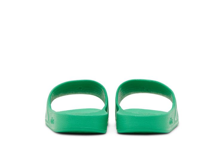 Adidas Adilette Aqua Slides 'Vivid Green'