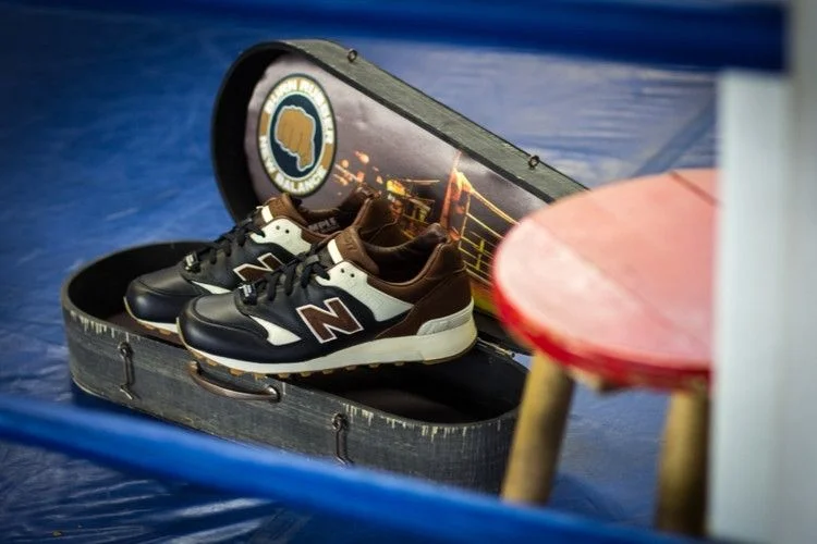 Кроссовки Burn Rubber x New Balance 577 'Joe Louis'