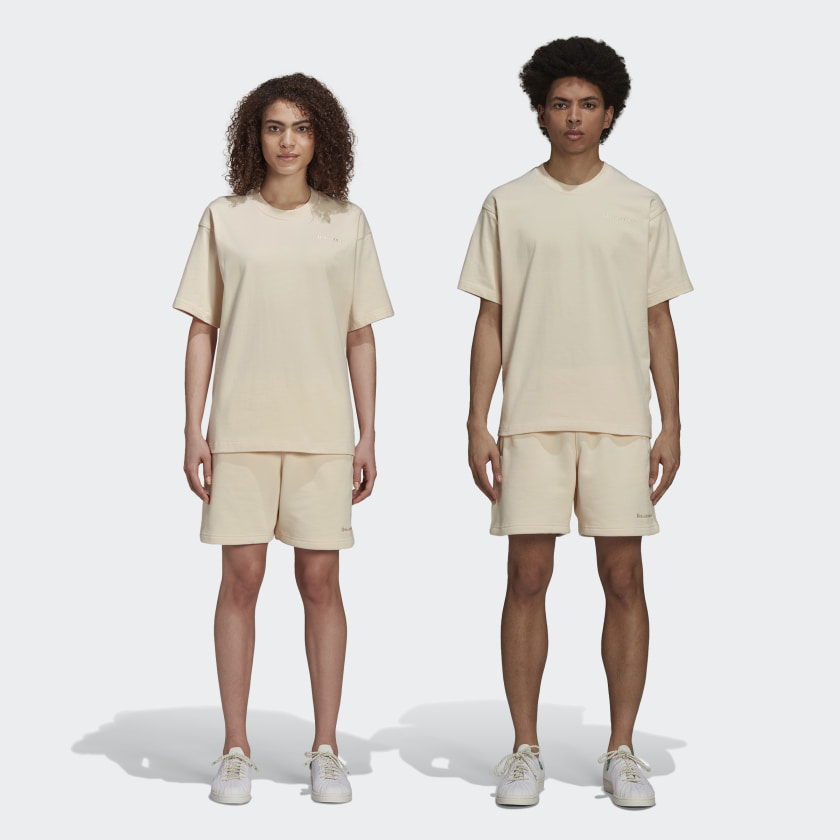 Спортивные шорты adidas Pharrell Williams Basics Sweat Shorts Ecru Tint