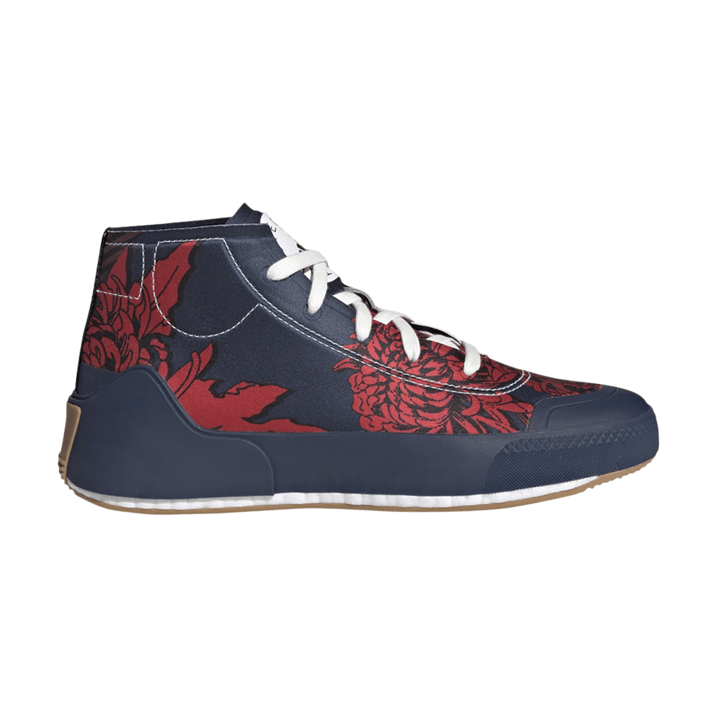 Кроссовки Stella McCartney x adidas Wmns Treino Mid 'Floral Print - Collegiate Navy'
