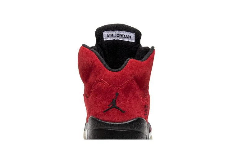 Кроссовки Air Jordan 5 Retro 'Raging Bull Red Suede'