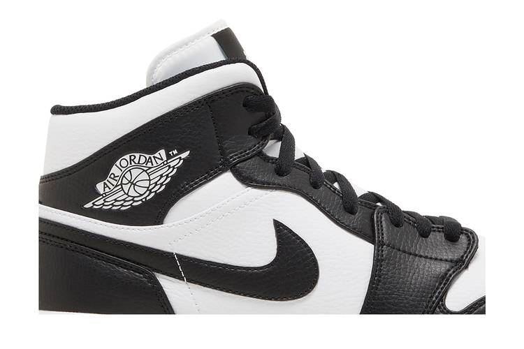 Кроссовки Air Jordan 1 Mid TD Cleat 'Black White' 2023