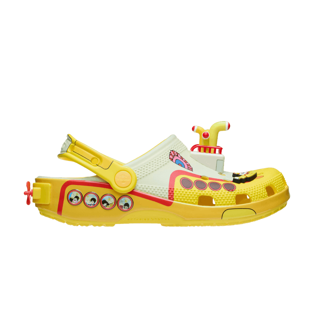 Кроссовки The Beatles x Crocs Classic Clog 'Yellow Submarine'