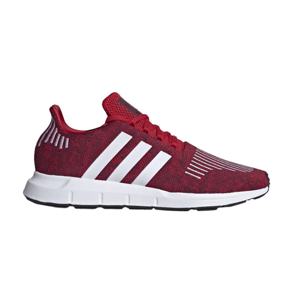 Krossovki-Adidas-Swift-Run-Maroon-Cloud-White