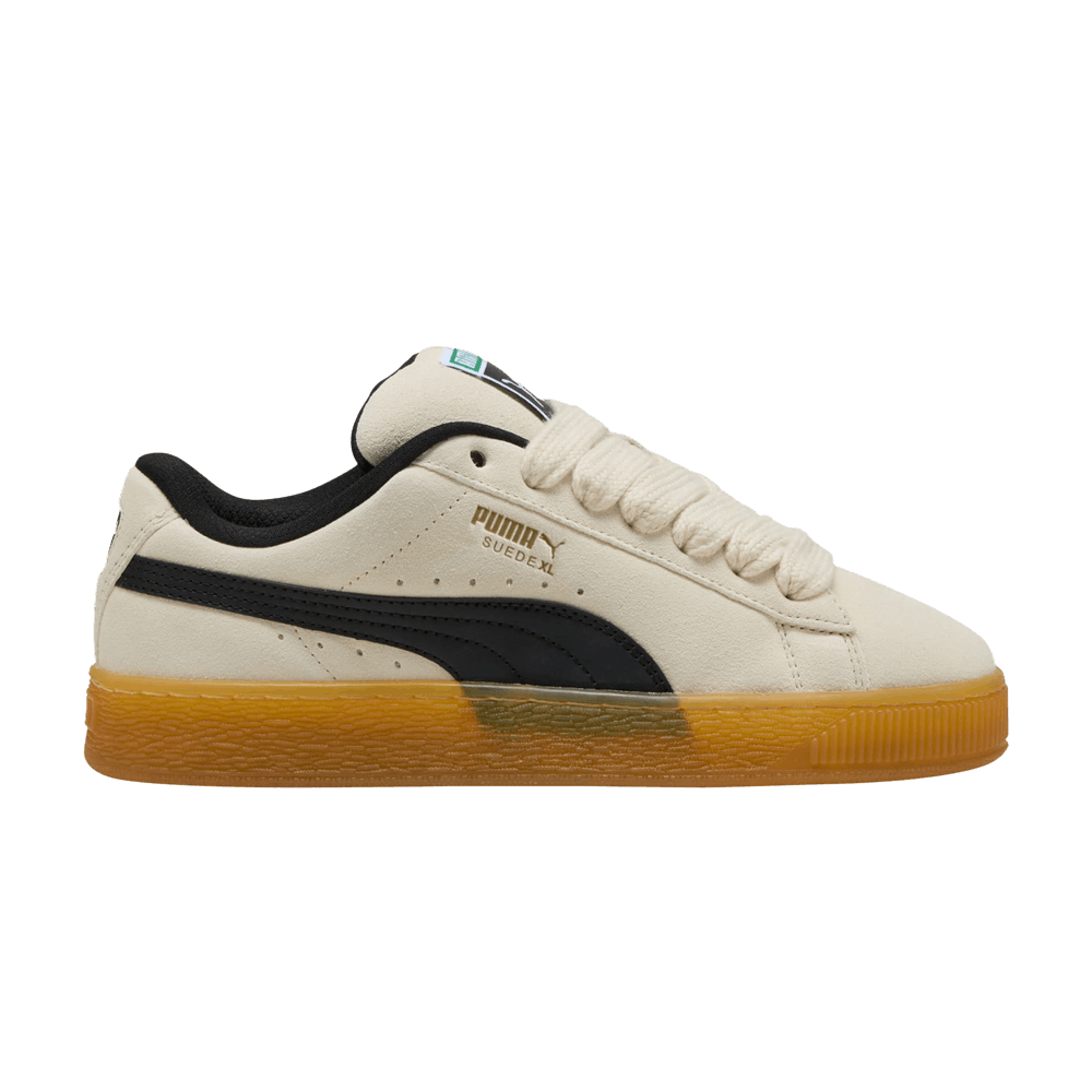 Кроссовки Puma Suede XL 'Dark Risk - Alpine Snow Black'
