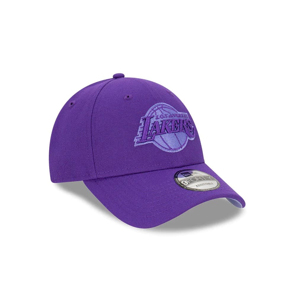 Бейсболка New Era Los Angeles Lakers Monochrome 9FORTY Two Tone NBA Snapback Hat