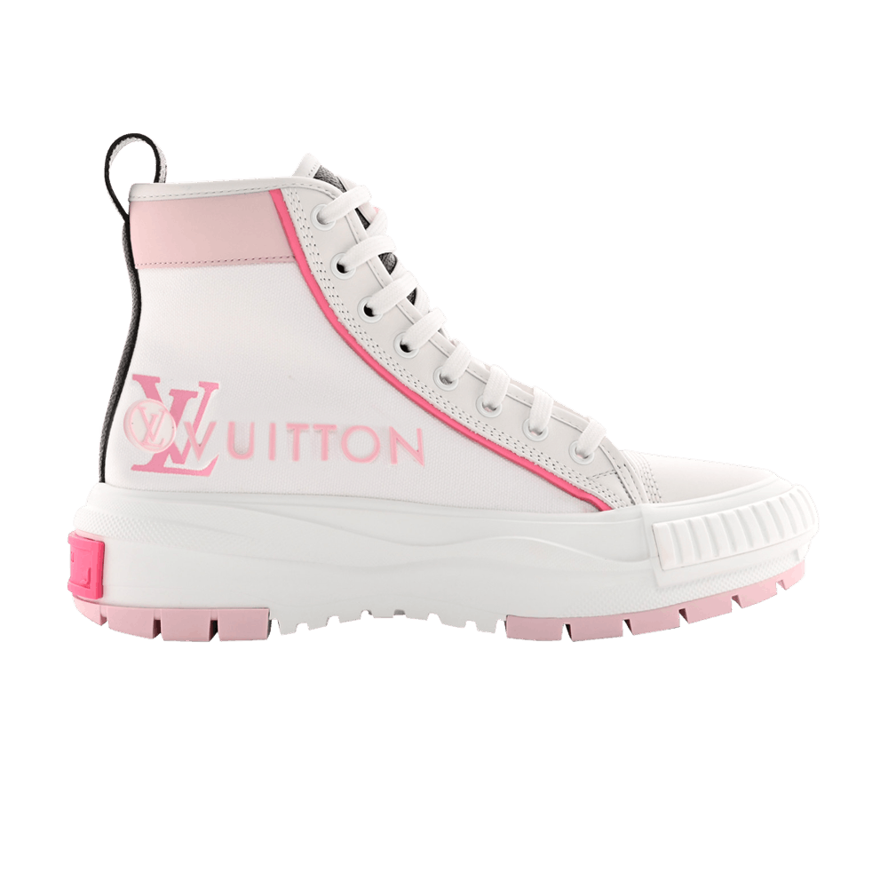 Кроссовки Louis Vuitton Squad Sneaker Boot 'White Pink'