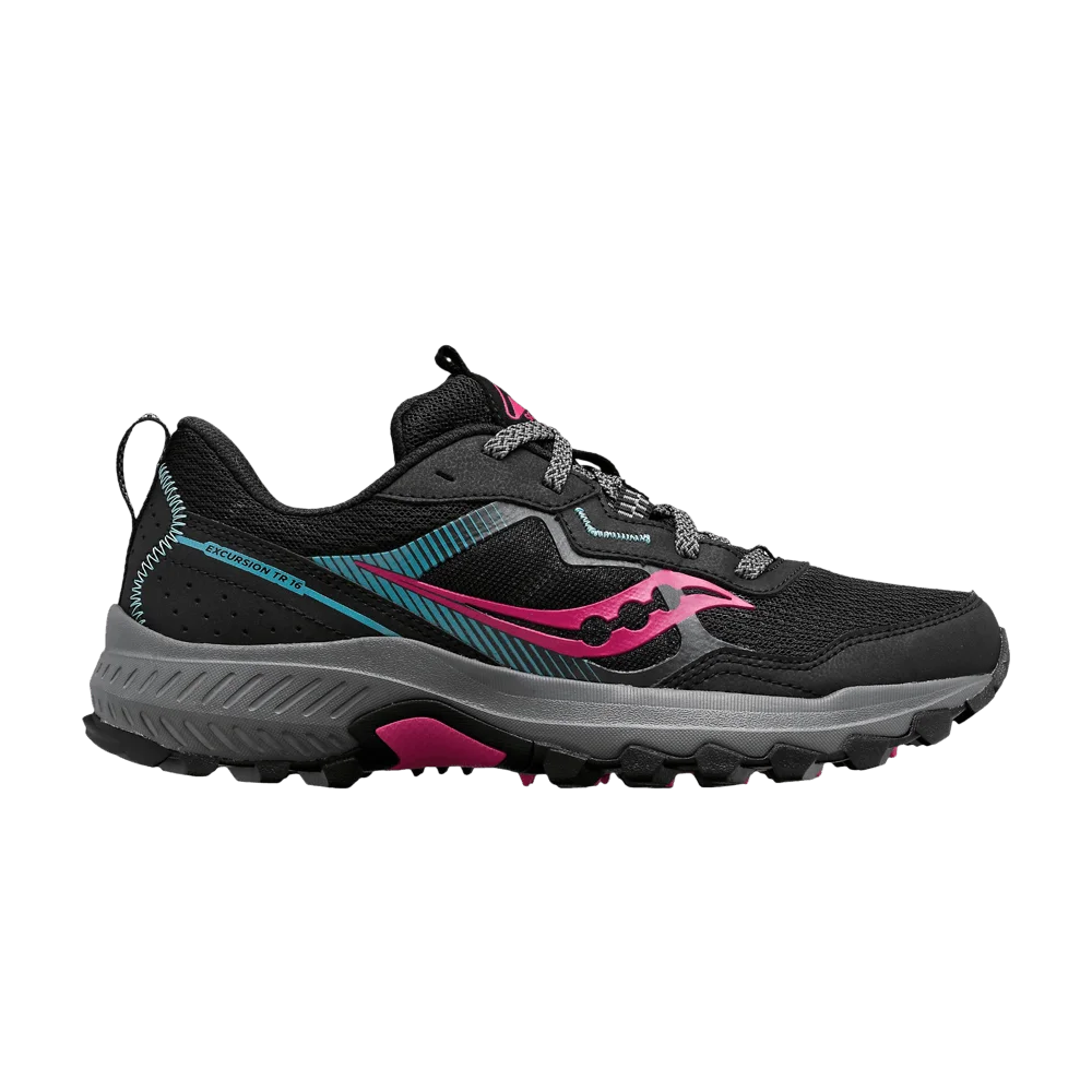 Кроссовки Saucony Wmns Excursion TR16 'Black Fuchsia'