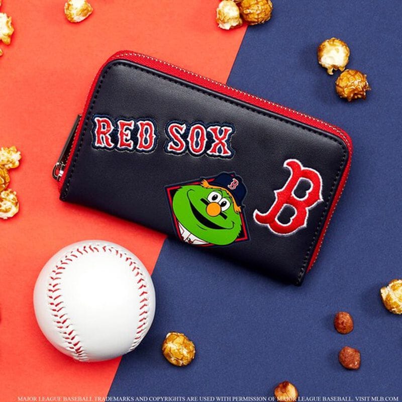 MLB-Boston-Red-Sox-Patches-Zip-Around-Wallet-2