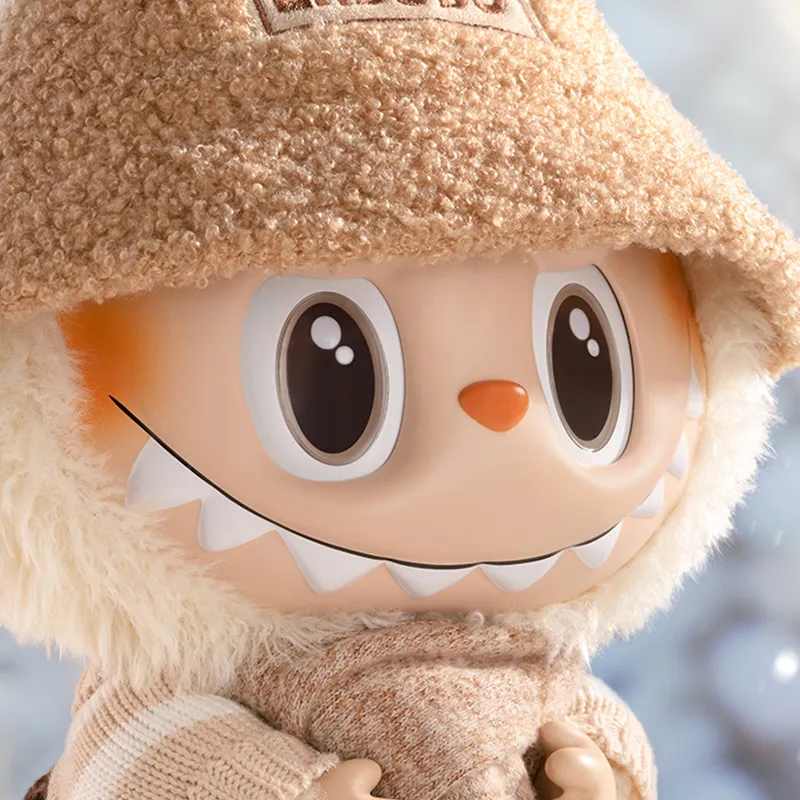 Винилово-плюшевая фигурка POP MART LABUBU THE MONSTERS - DRESS BE LATTE Vinyl Plush Doll