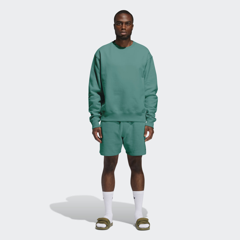 Свитшот adidas Pharrell Williams Basics Crewneck Sweatshirt True Green