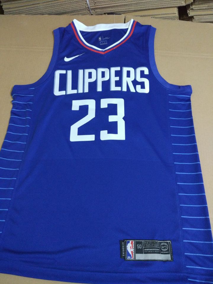 Баскетбольная джерси 2017-18 Lou Williams Los Angeles Clippers #23 Icon Blue